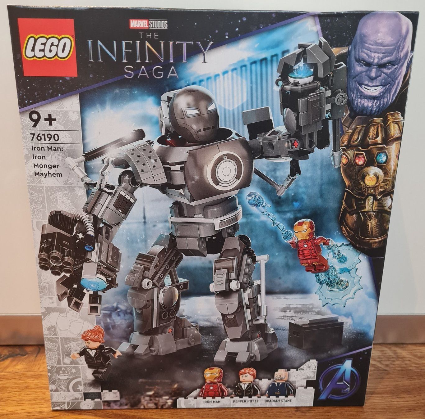 Lego Spielzeuge: LEGO Marvel Iron Man und das Chaos 76190 – Neu und originalverpackt aus Hinteregg von BrickHeaven