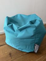 Sitzsack türkis 36x36cm