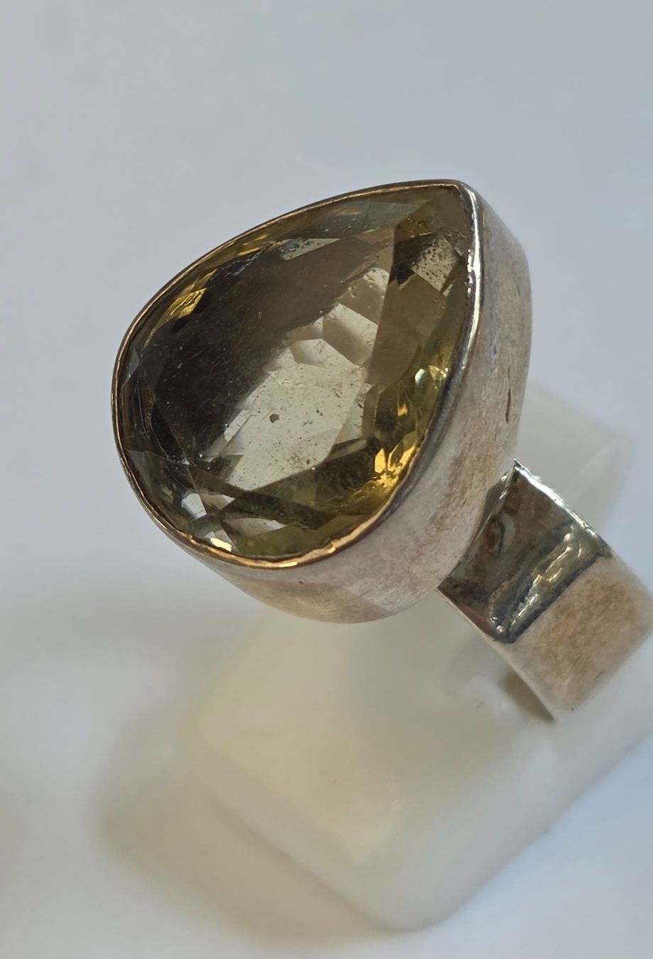 Ringe: Ring Silber Tropfen Rauchquarz – Neu (gemäss Beschreibung) aus Zürich von ben_mn5h 5