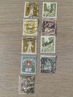 Briefmarken Konvolut Schweiz 