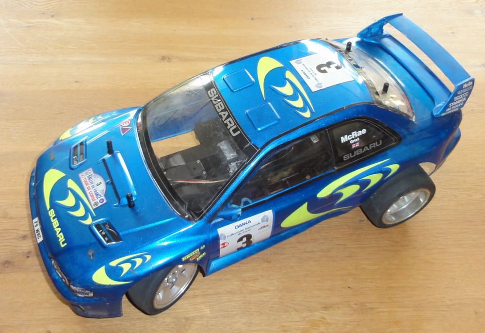 Tamiya TL01 Subaru 1:10, 4WD mit Rennmotor und Lenkservo (Gebraucht) in ...