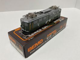 Bemo 1254 RhB Ge 6/6 II Elektrolok 701 grün, stark Bespielt
