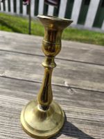 Metall: Kerzenständer, Messing, vintage No. 4