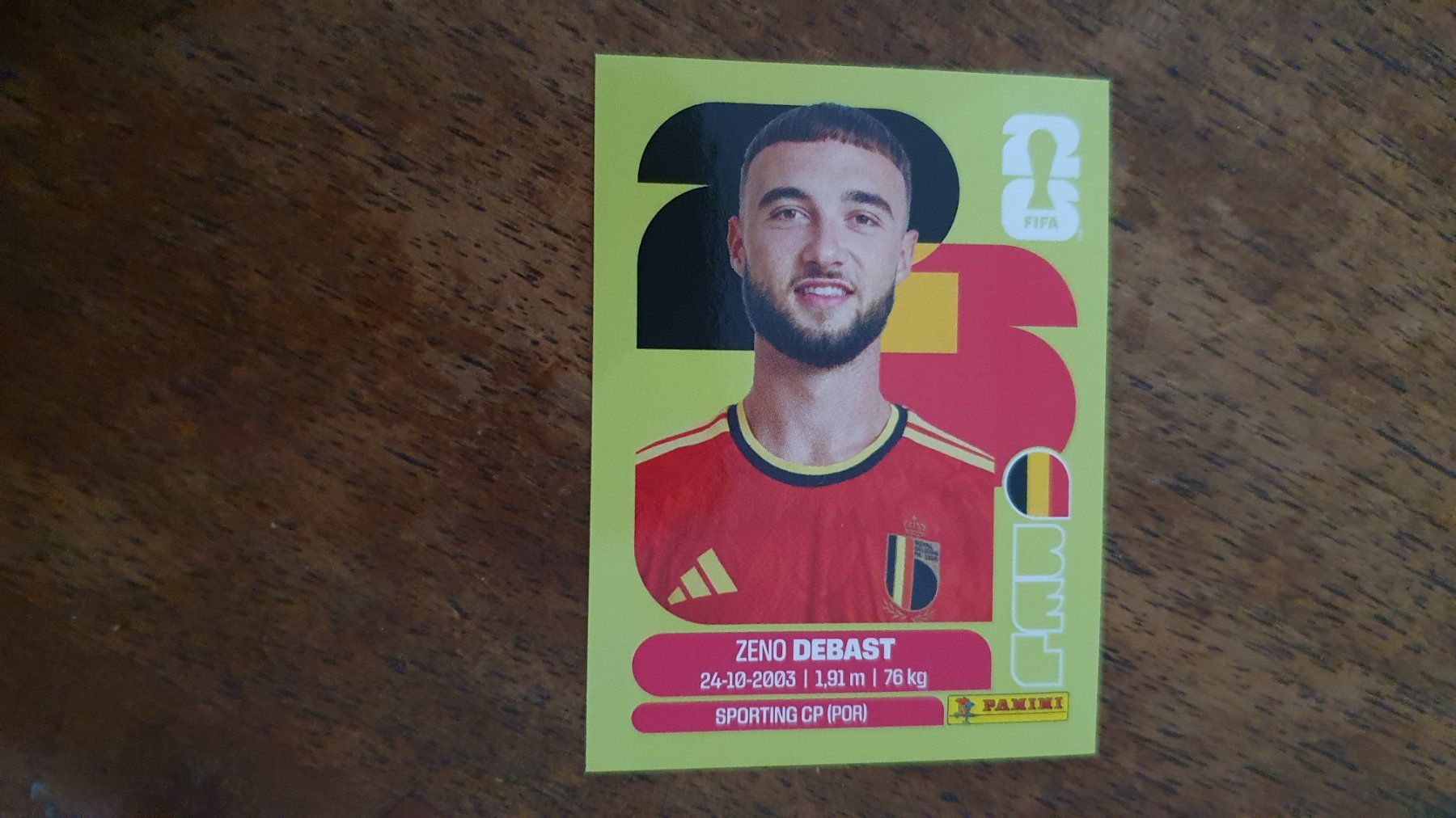 Panini Carte collezionabili: Panini WM 2026 - BEL 5 – Usato da Beromünster venduto da boeggy