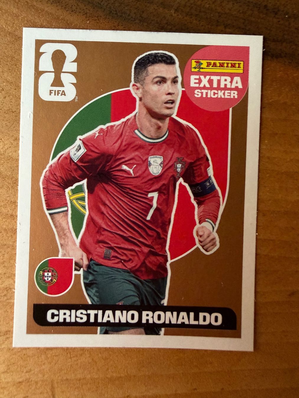 Panini Carte collezionabili: Extra Sticker Bronce Panini World Cup WM 26 Ronaldo – Nuovo (secondo la descrizione) da Stäfa venduto da Mpower0