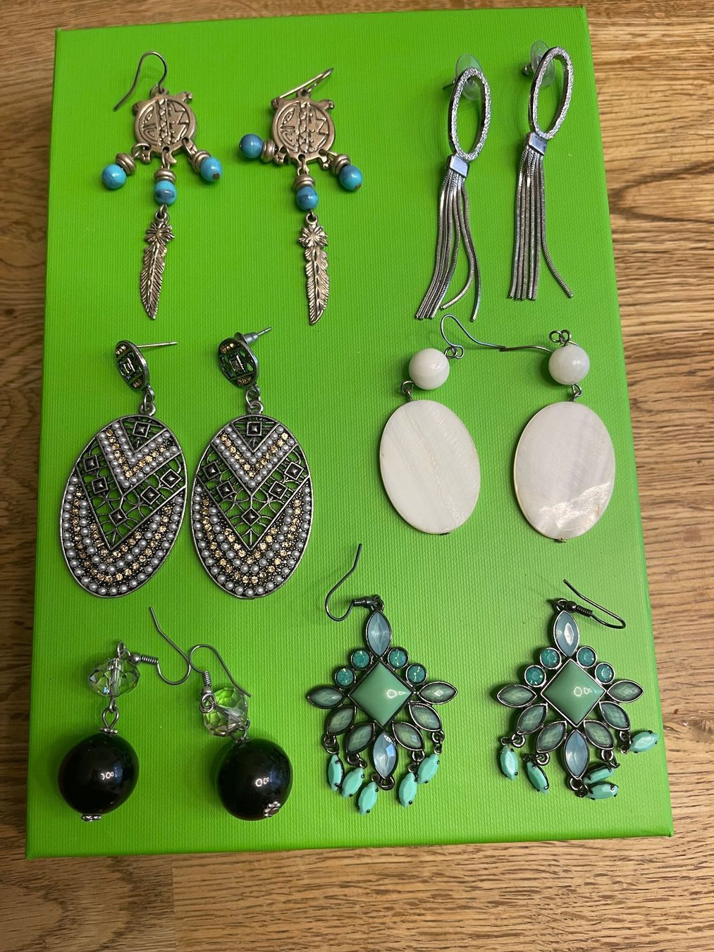 Orecchini pendenti & Orecchini a lobo: 6 Paar Damen Ohrringe, Modeschmuck Set – Usato da Gattikon venduto da Guegis66