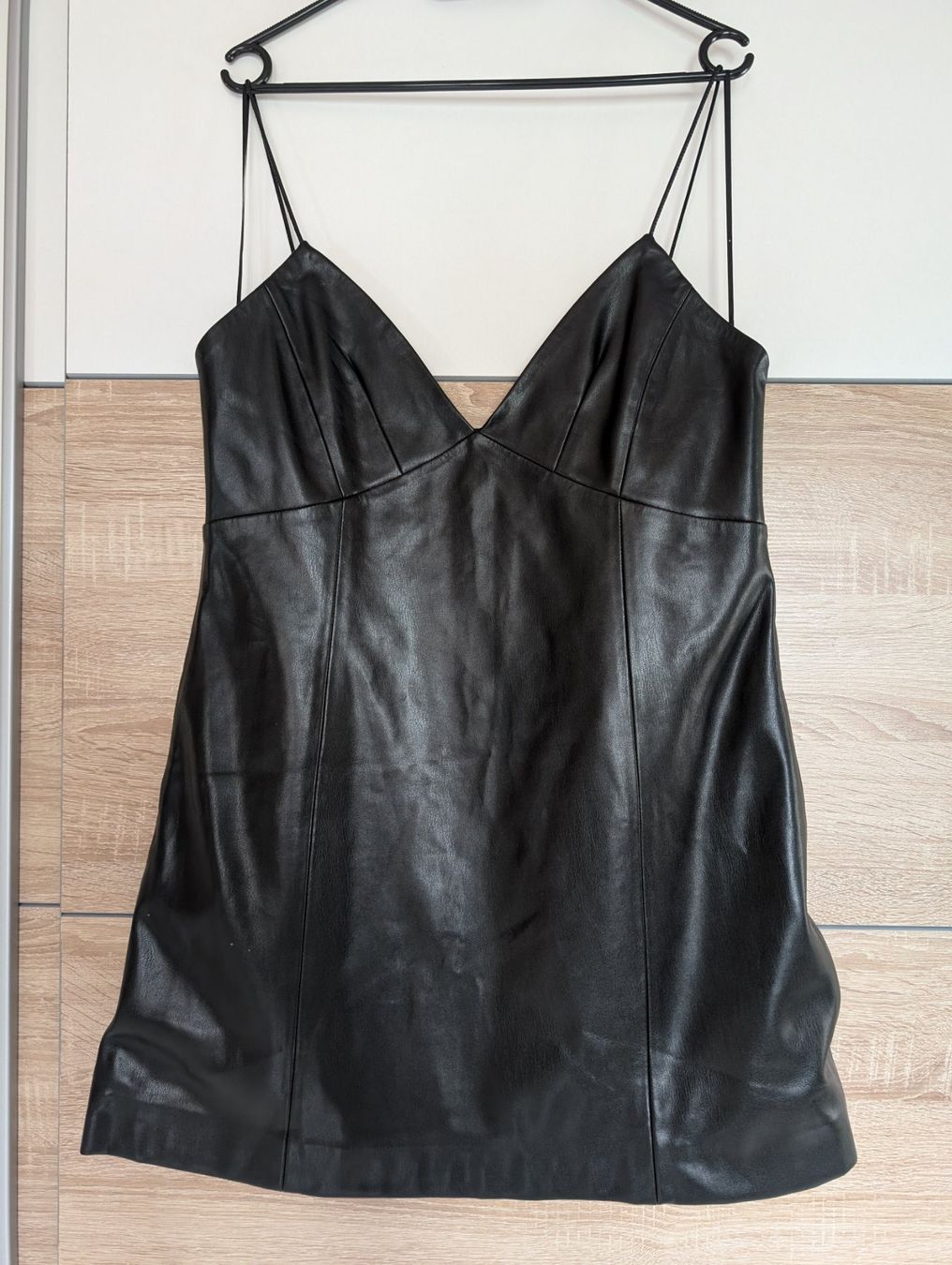 Mango Vestiti: NEU Mango Leder Kleid Grösse M, mit Ettikett – Nuovo e nell'imballaggio originale da Ringgenberg BE venduto da Vinyl.Love