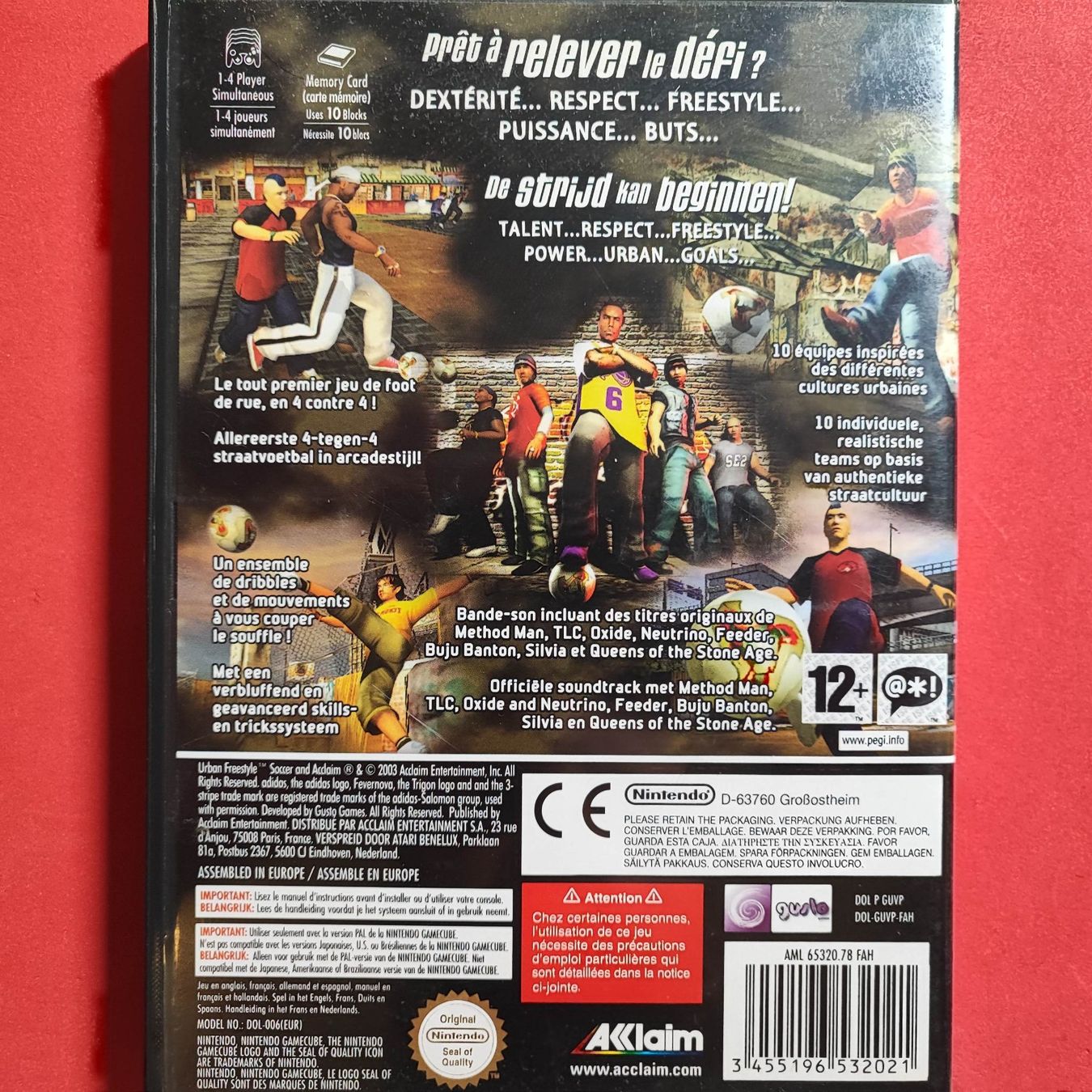 Nintendo Giochi: URBAN FREESTYLE SOCCER - NINTENDO GAME CUBE – Usato da Dübendorf venduto da kb86_MOVIE 1