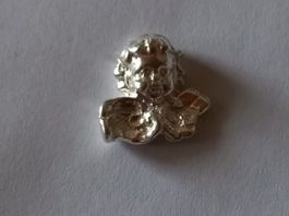 Silber 925 Engel Kopf Anhänger