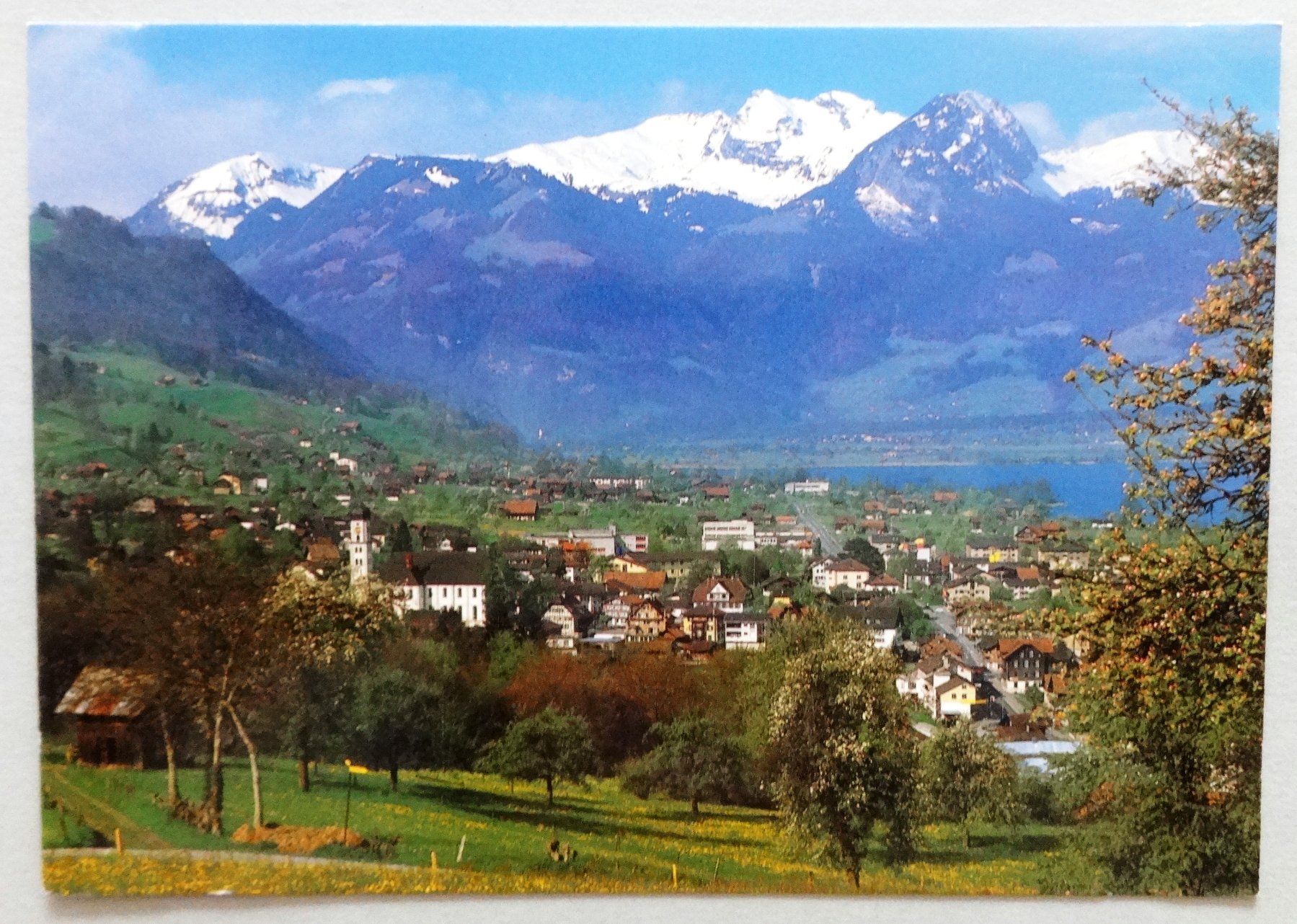 Ansichtskarten: Kurort Sachseln am Sarnersee – Gebraucht aus Fétigny von Billy2miny