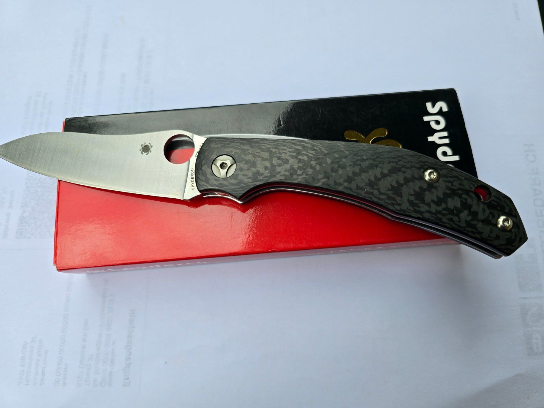 Spyderco Taschenmesser: Spyderco Kapara – Gebraucht aus Ettingen von 1025andreas 2
