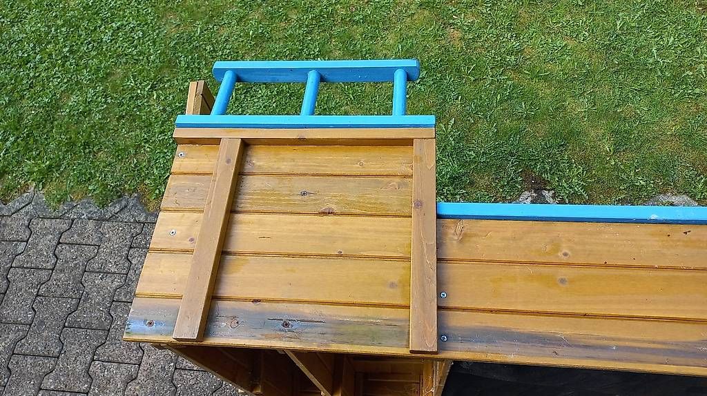 Sabbiera per bambini: Sandkasten Schiff – Usato da Ried (Muotathal) venduto da S.B.I. 3