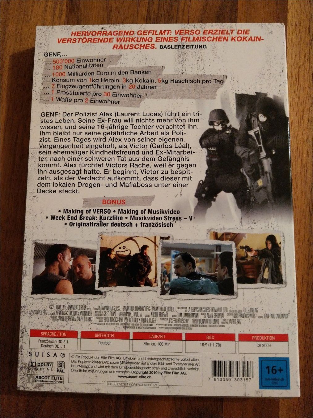 Tous les DVDs: DVD - Verso – D'occasion à Rheinfelden par FilmAuktion 1