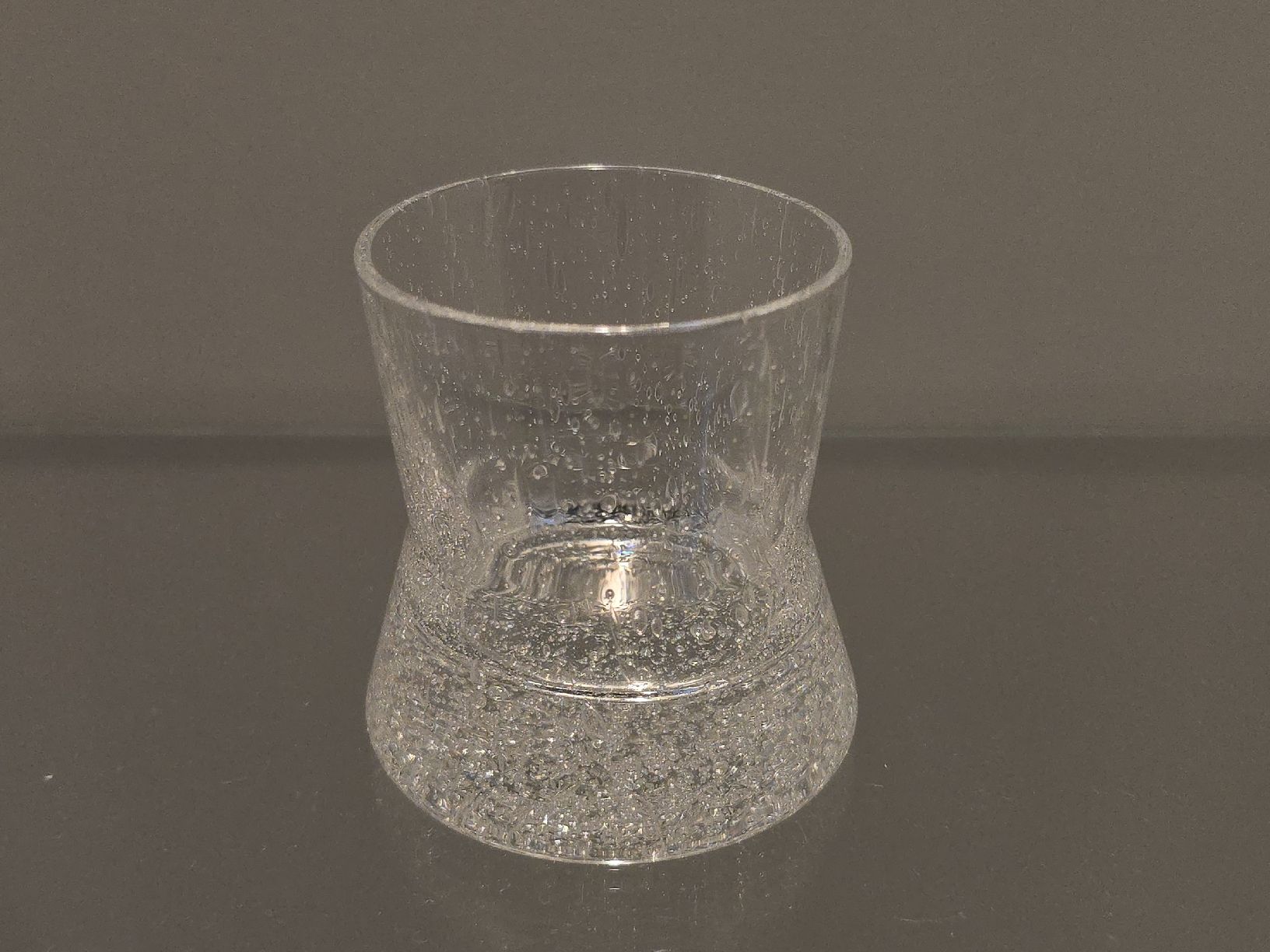 Bicchieri: Vintage Bubble Glas Uranglas, Teelichtglas, – Usato da Flamatt venduto da Tyrael01 5