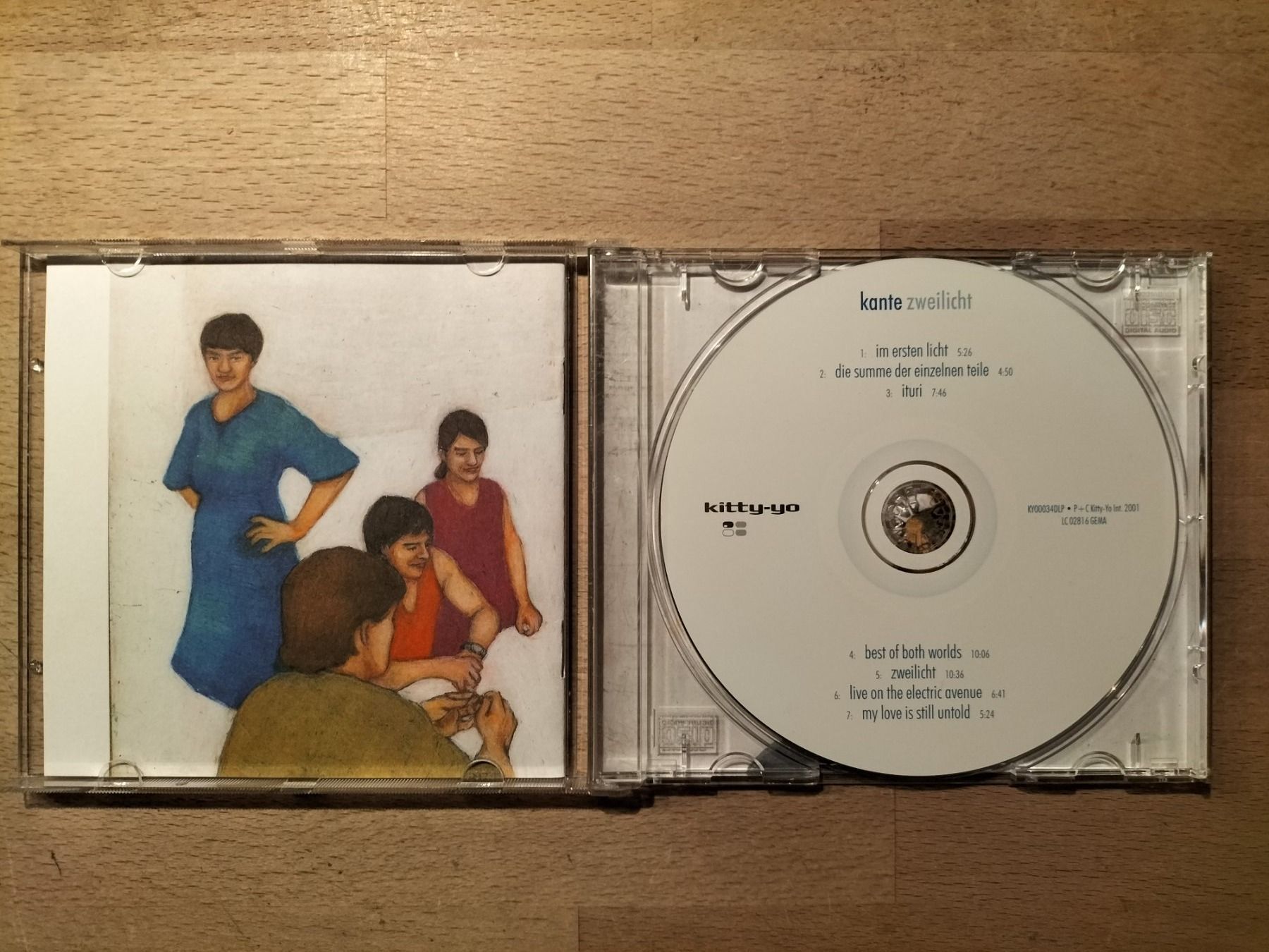 CDs: Kante - Zweilicht – Gebraucht aus Biel / Bienne von Music74 1