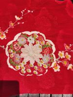 Antikes japanisches Kimono Seiden pannel