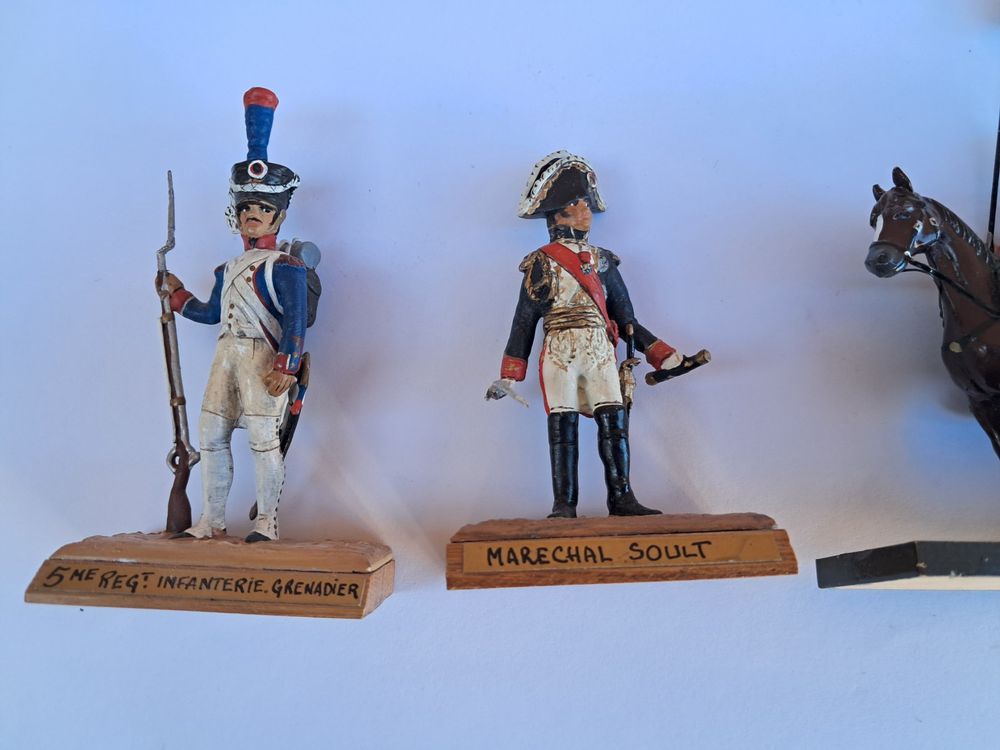 Alte sehr schöne Zinnsoldaten Franz. Revoluztion 3