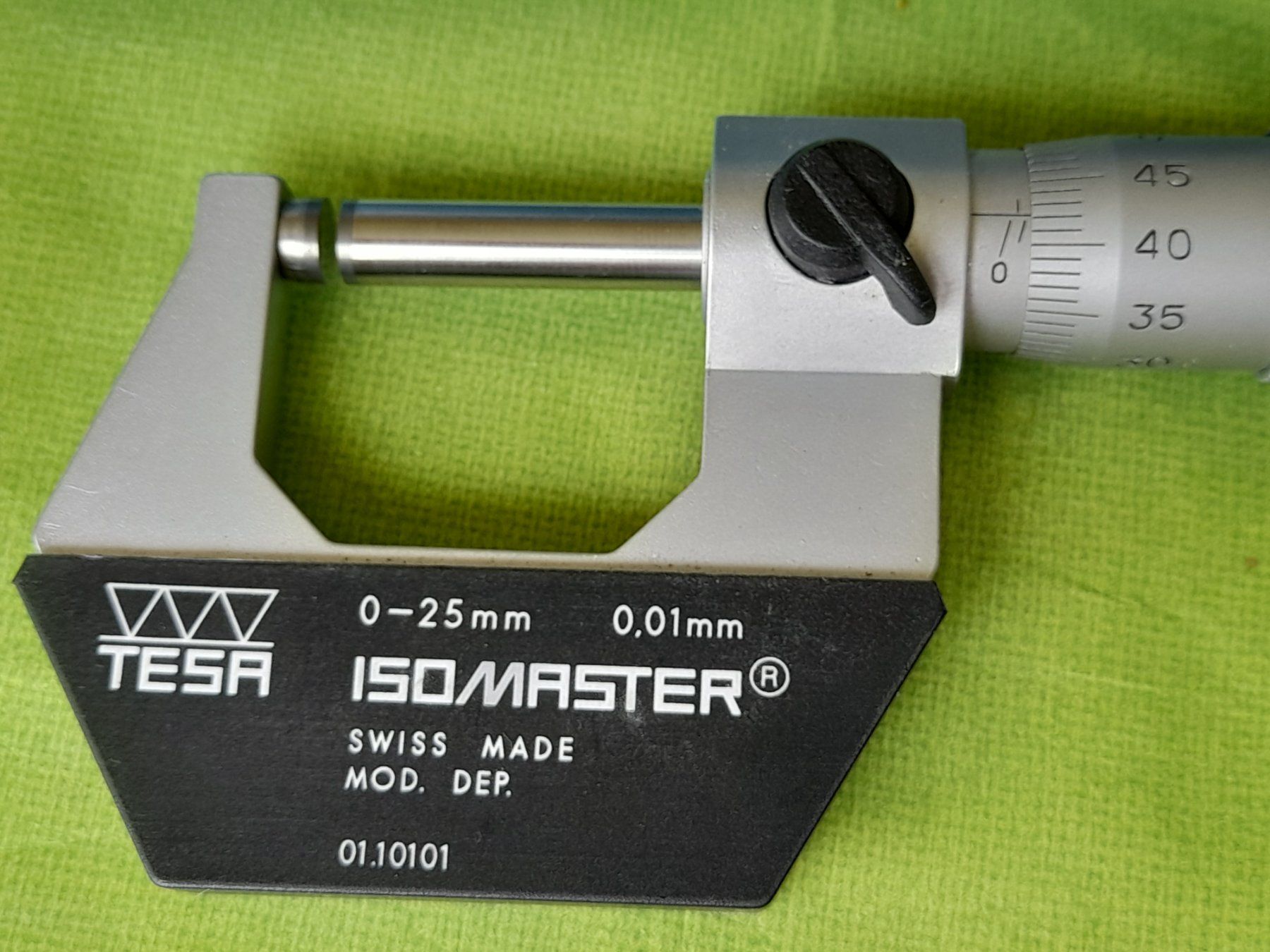 Tesa Misurare: TESA ISOMASTER 0 - 25 mm mit Box – Usato da Aeschi b.Spiez venduto da 52_wochen 4
