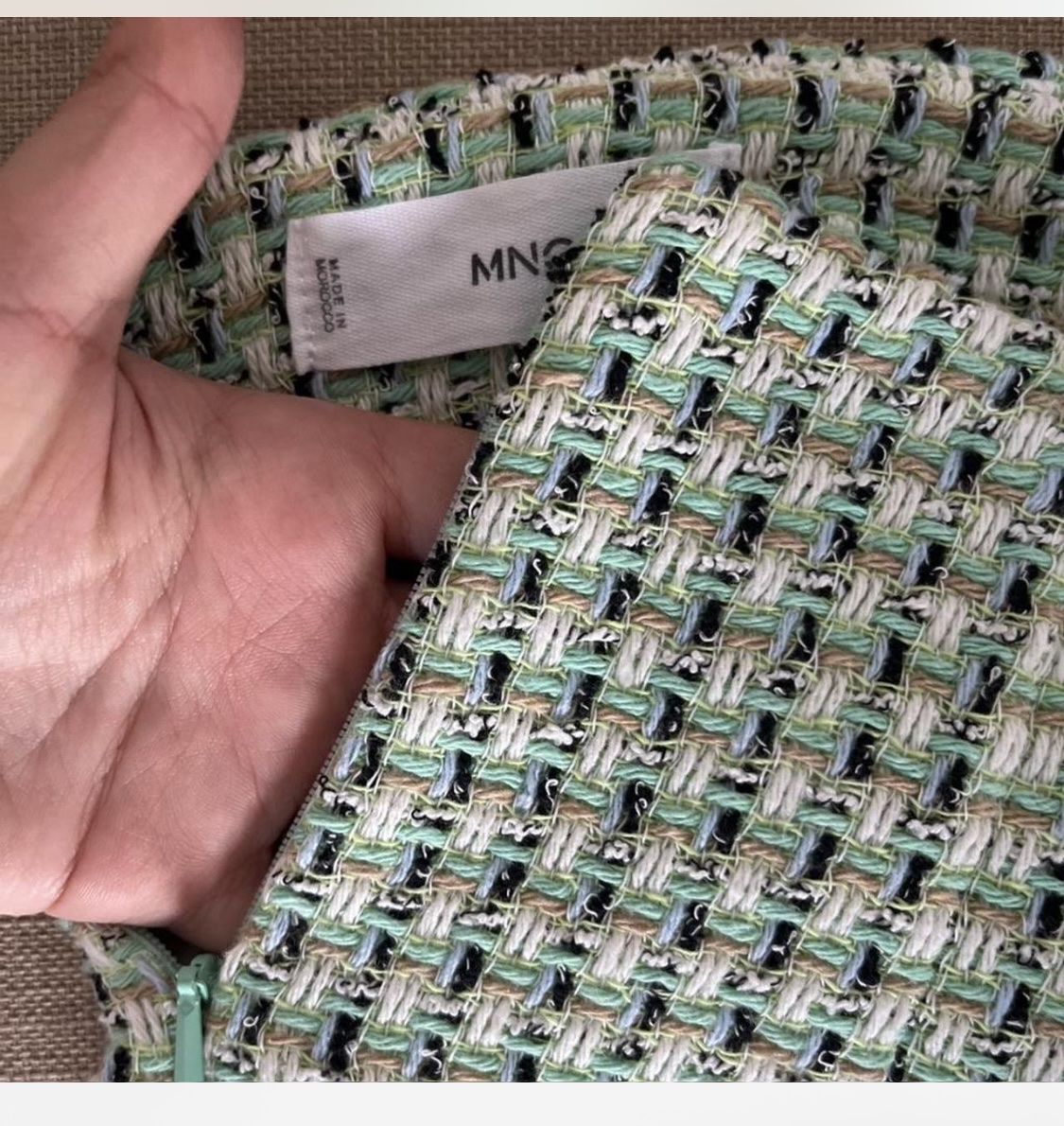 Mango Jupes: 🌾 Mango multicoloured mini skirt  – Neuf (Voir description) à Zürich par jna_265b 5