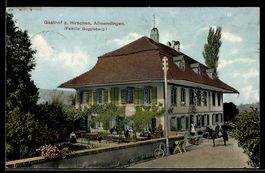 AK Allmendingen, Gasthof z. Hirschen, Bes. Familie Guggisber
