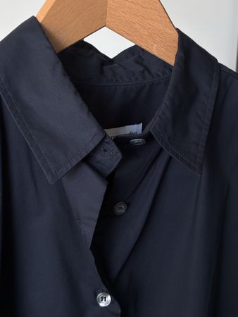 Rossana Diva Bluse Baumwolle dunkelblau neu ungetragen