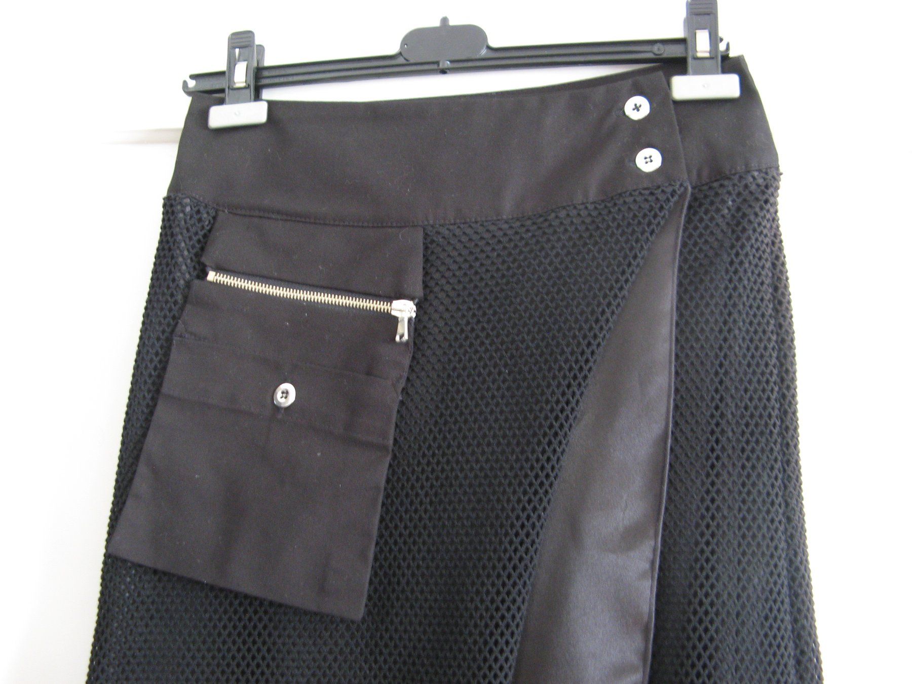 Gonne: Jupe schwarz, Wickeljupe Gr. 36, Made in Italy – Nuovo (secondo la descrizione) da Zürich venduto da apil 1