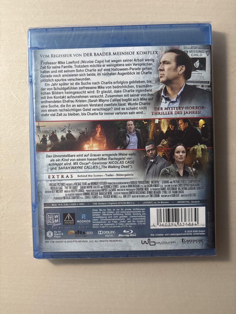 Alle DVDs: Pay the Ghost – Neu und originalverpackt aus Ruswil von Slivio_ 1