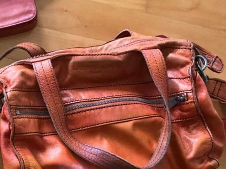 Liebeskind nur Damenhandtasche orange/rot