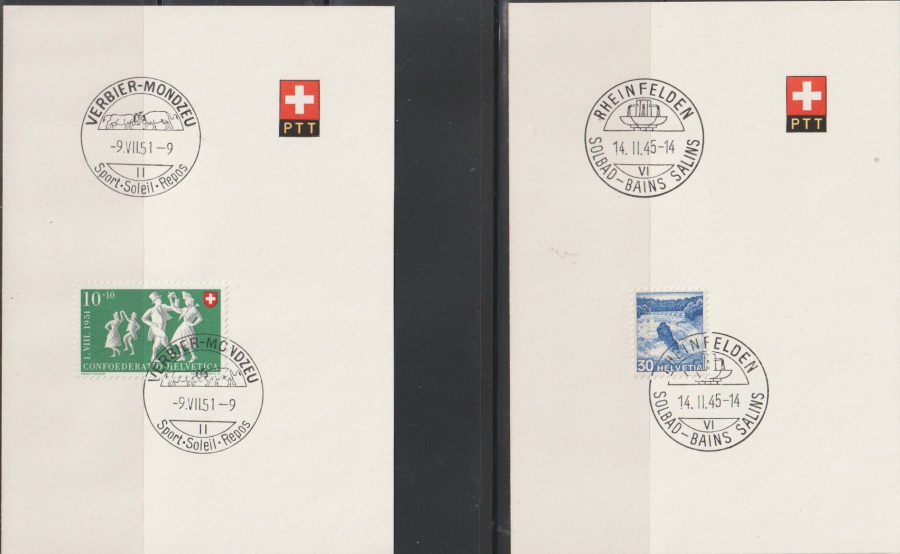 Tous les timbres: Premier Jour Suisse – D'occasion à Crans-Montana par kira56 1