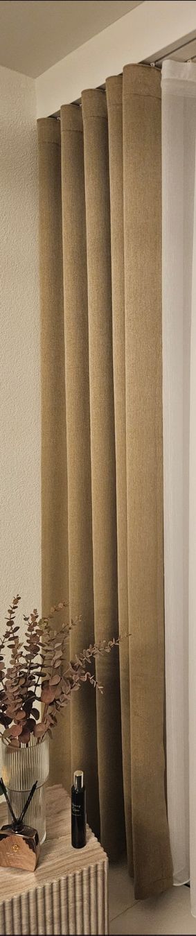 Tende: 2 Vorhänge in Beige, Herbstdeko – Usato da Möhlin venduto da Dita-22 2