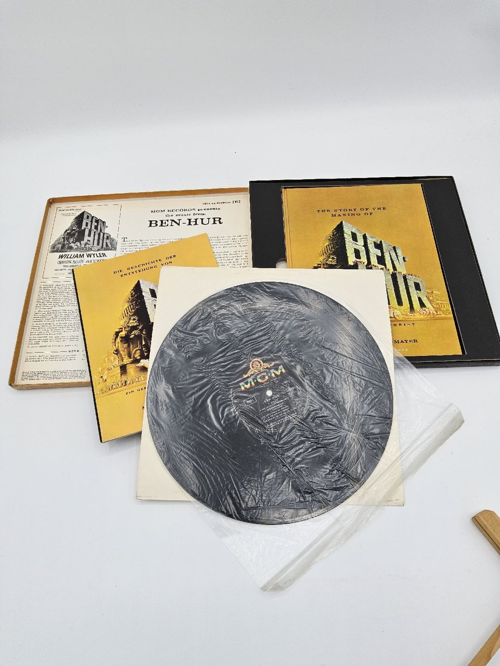 Dischi in vinile: Ben-Hur Deluxe Edition MGM Records – Usato da Bière venduto da vanessatrolliet 1