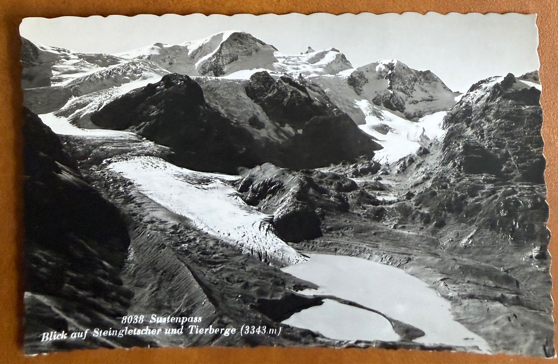 Cartoline postali: Sustenpass - Steingletscher 1955 – Usato da Lutry venduto da Ediego
