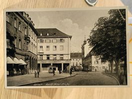 Alte PK / Lörrach - A.H. Strasse Gelaufen 1940