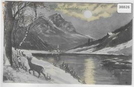 Frohes Weihnachtsfest - Winterlandschaft