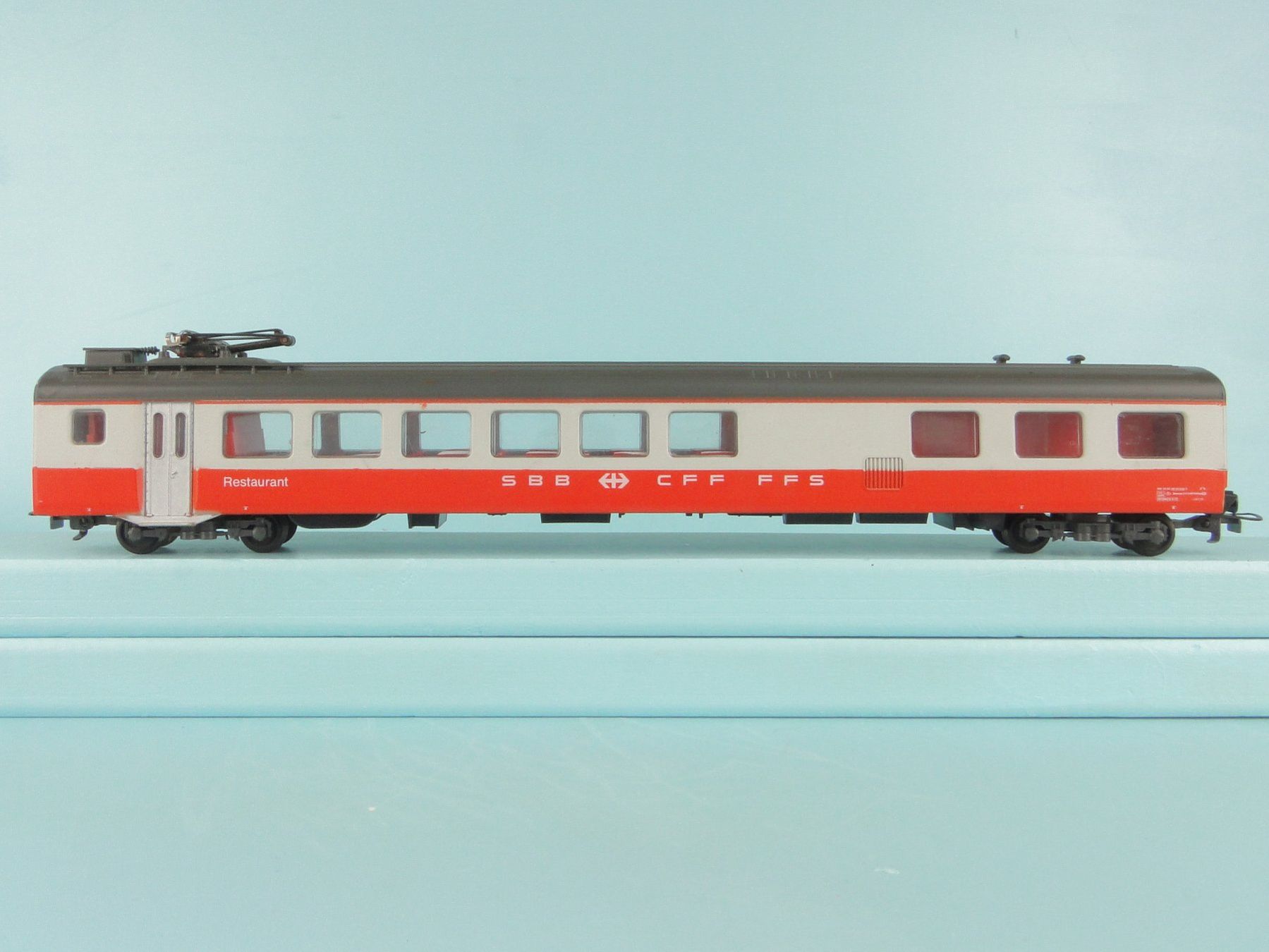 Liliput Modellini di ferrovie: Liliput 886 50 Swiss Expr. Restaurant – Usato da Bülach venduto da cann11 2