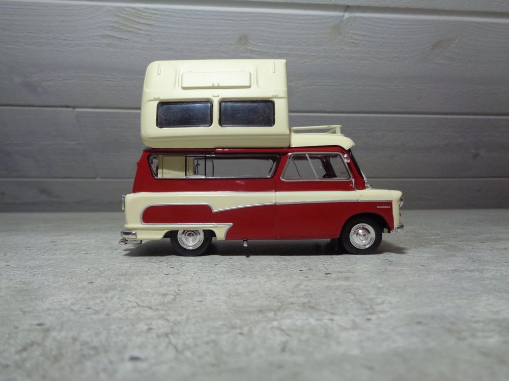 Hachette 1:43 Classic Car BEDFORD CA camping car 4