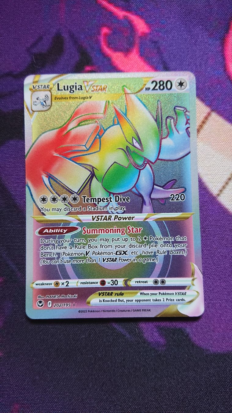 Pokémon Carte collezionabili: Lugia VSTAR 202 Silver Tempest EN – Nuovo (secondo la descrizione) da Chur venduto da FreakofRarity