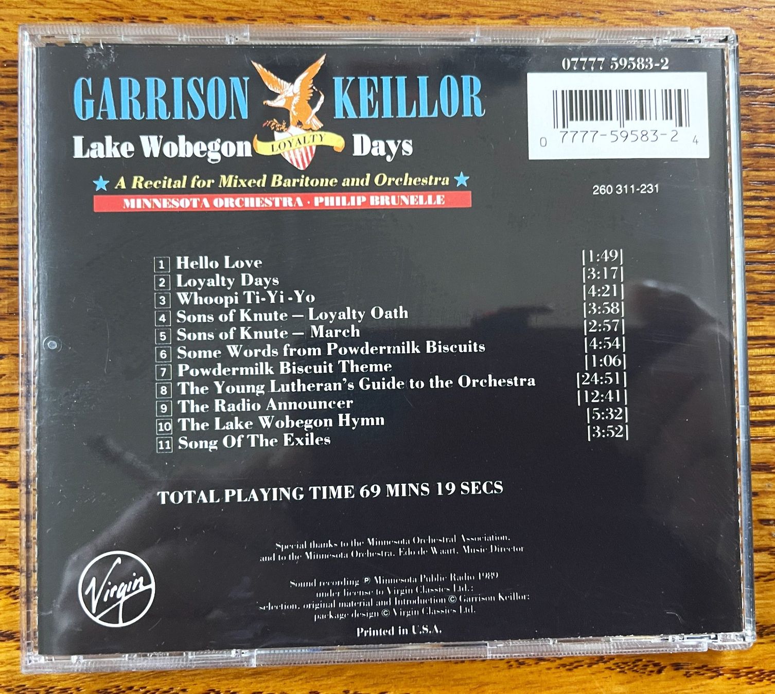 CD: Garrison Keillor Lake Wobegon Days CD – Usato da Oftringen venduto da Vucki 1