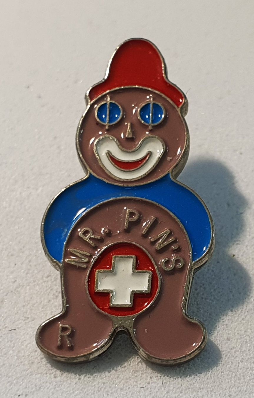 Placchette & Badge: E628B - Pin MR. PIN'S      R – Usato da Reinach BL venduto da Boston-Verkauf