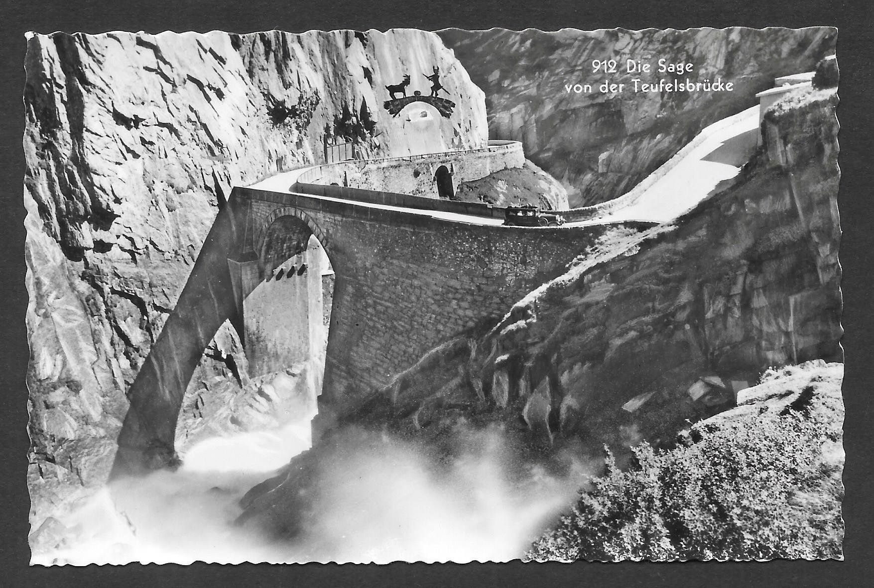 Cartes postales: Andermatt Teufelsbrücke – D'occasion à Olten par clotaldi