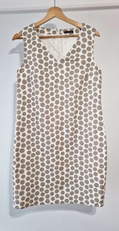 Sommerliches Kleid von Peserico mit Pünktchenmuster gr. L