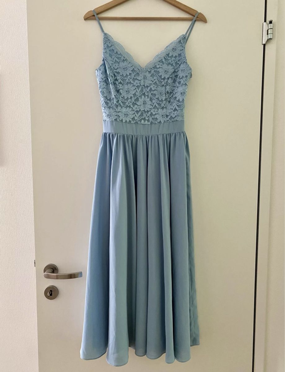 Vestiti: Blaues Cocktailkleid Gr. 36 – Nuovo e nell'imballaggio originale da Zürich venduto da astolo 3