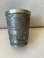 Zinnbecher mit Weisheit