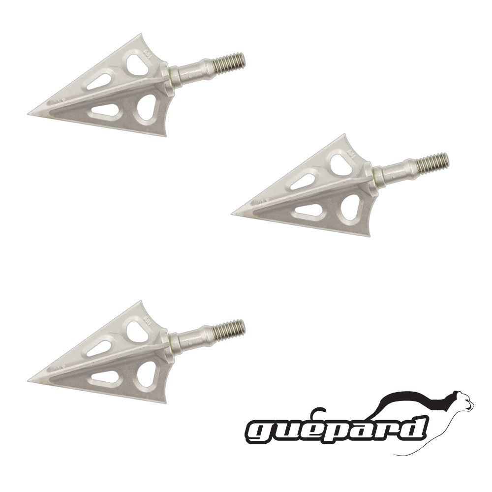 Tiro con l'arco: Guepard Jagdspitze Claw I 3er Set – Nuovo e nell'imballaggio originale da Bätterkinden venduto da RA_Bogensport 1
