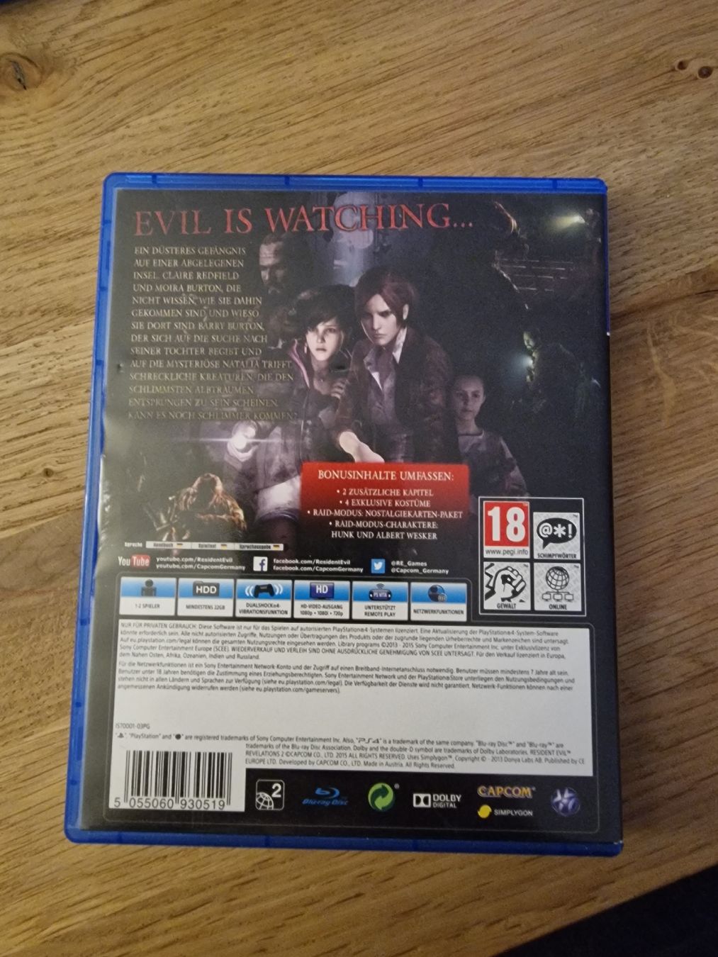 Sony Giochi: Resident Evil 2 Revelations Box Set – Usato da Winterthur venduto da mille89 1