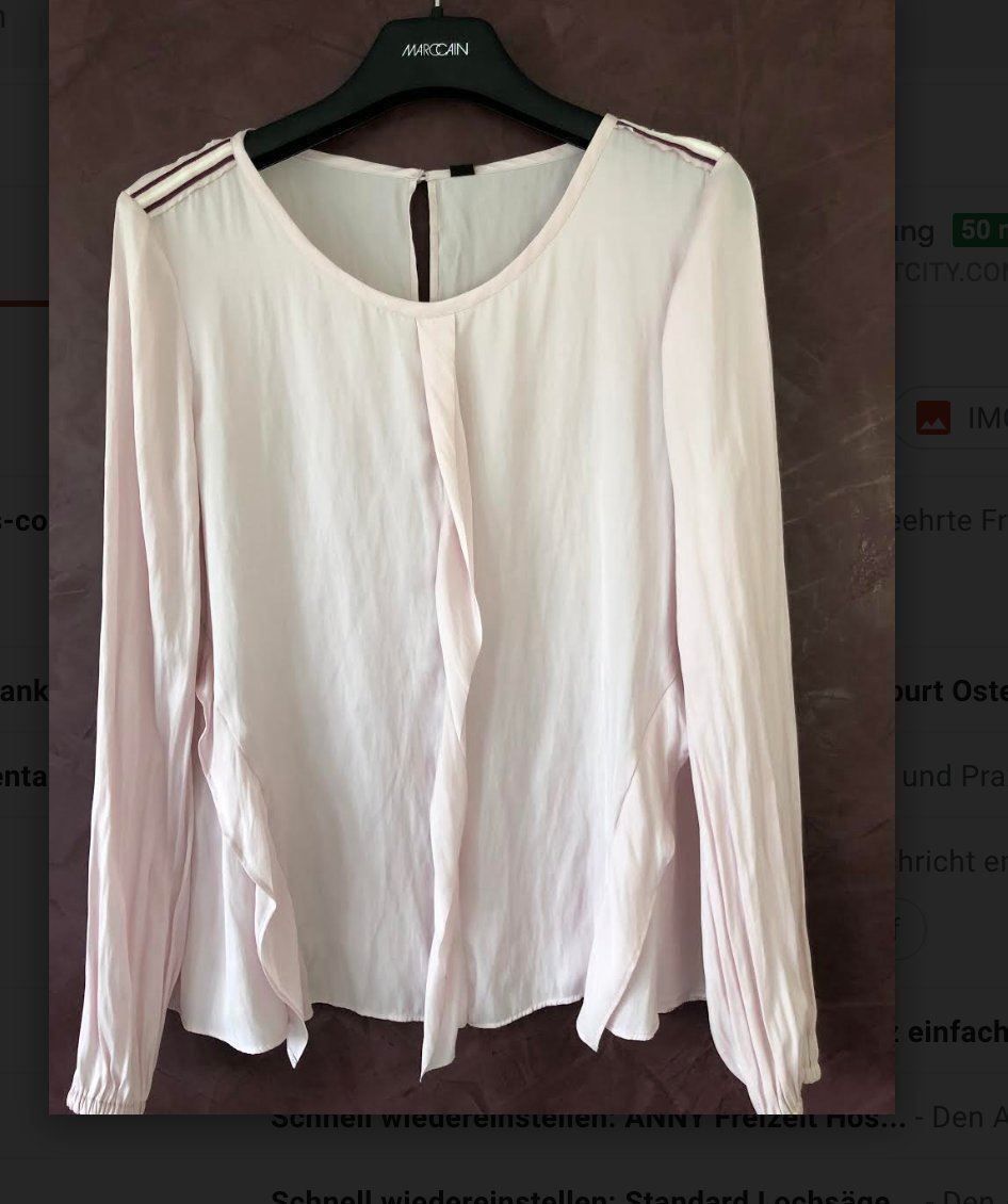 Marc Cain Camicette: Marc Cain Blusenshirt mit Volants 38 N3 – Nuovo (secondo la descrizione) da Volketswil venduto da praxis12 1