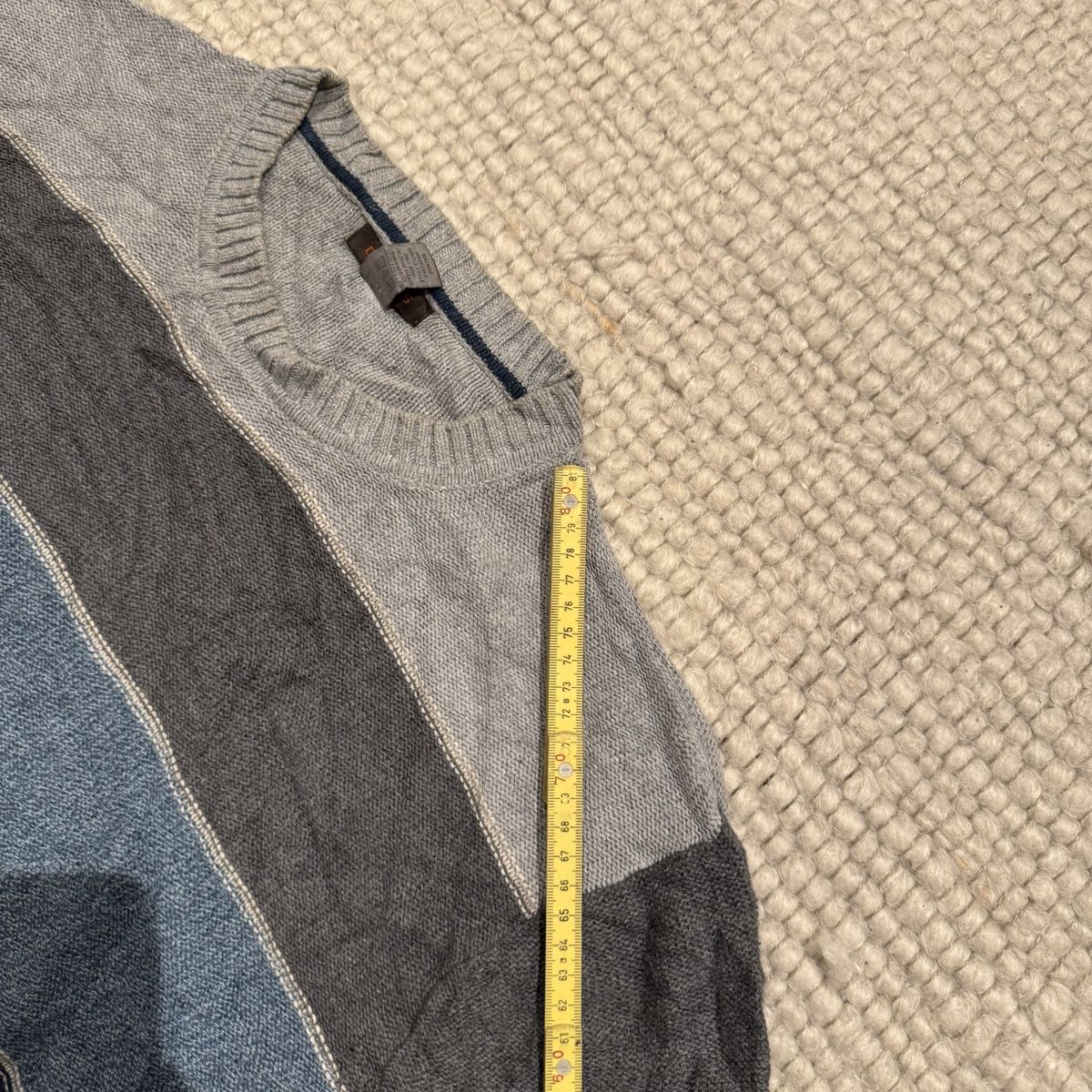 Maglioni & Felpe: Vintage gestreifter Baumwoll Sweater Gr. L – Usato da Basel venduto da climaxxx 3