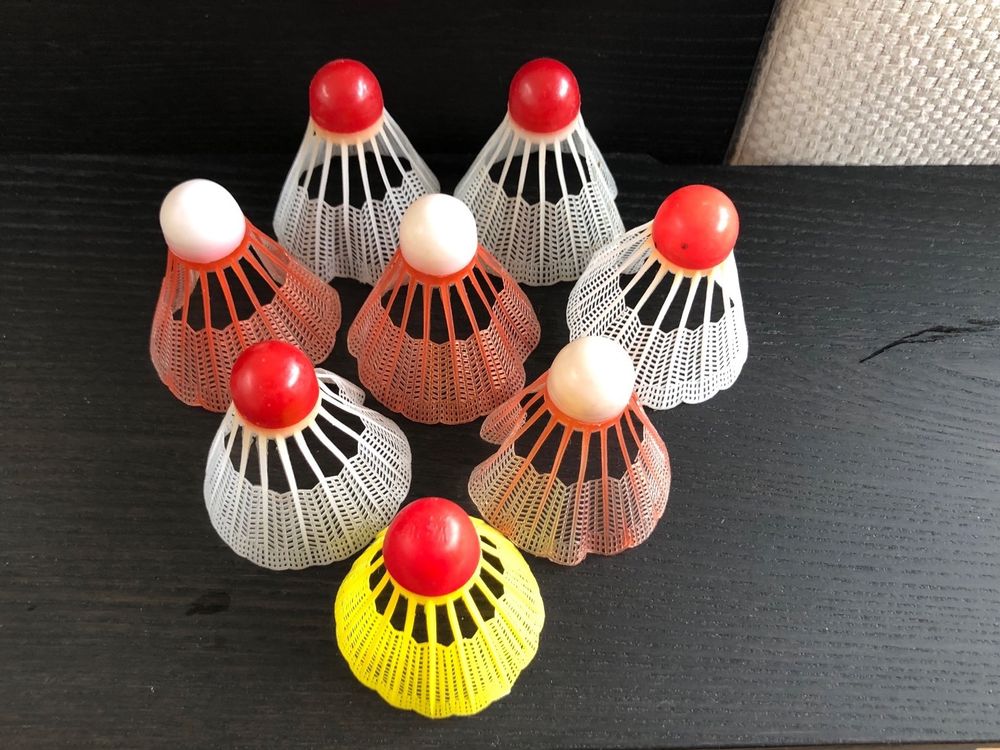 Beans Royale Badminton Bälle - 12er Pack Professionelle Entenfedern