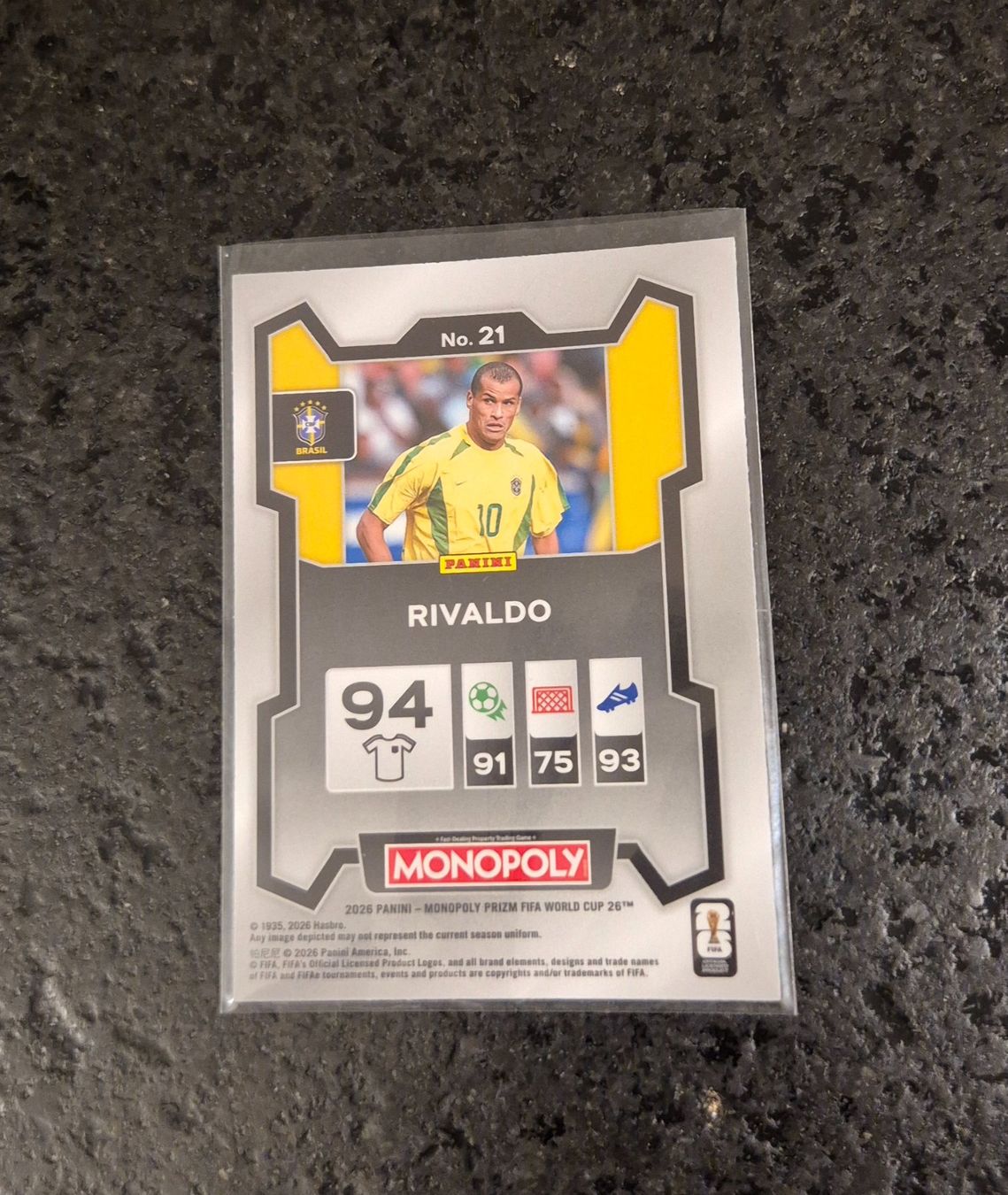 Topps Sammelbilder & Trading cards: Rivaldo - Brasilien - Panini – Neu (gemäss Beschreibung) aus Burg AG von Danoe 1