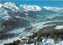 GR - St. Moritz, Bergrestaurant Hahnensee